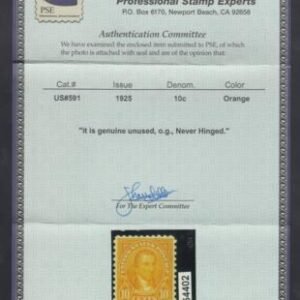 US 591 XF NH PSE Cert
