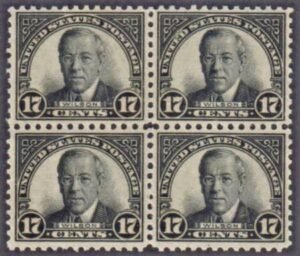 US 697 VF - XF NH Block of 4