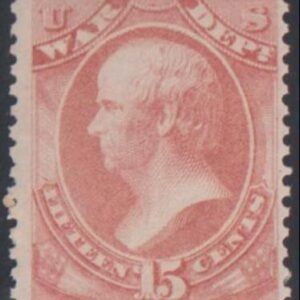 US O90 Officials F - VF Hinged cv $85