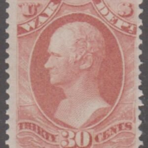 US O92 Officials F - VF+ Mint Hinged Large Margins cv $130
