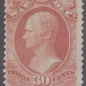 US O92 Officials Fine Hinged cv $130