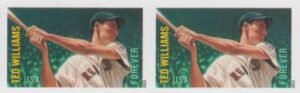 US 4694a Modern Imperf Ted Williams Pair