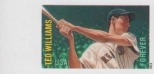 US 4694a Modern Imperf Ted Williams Single