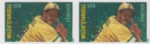 US 4696a Modern Imperf Willie Stargell Pair