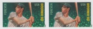 US 4697a Modern Imperf  Joe DiMaggio Pair