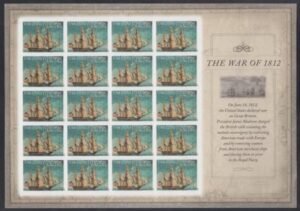 US 4703a Modern Imperf War Of 1812 - US Constitution Sheet