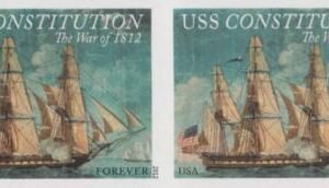 US 4703a Modern Imperf War Of 1812 - US Constitution Pair