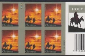 US 4711c Modern Imperf Holy Family Booklet