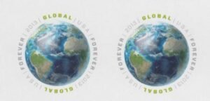 US 4740a Modern Imperf Global Forever Pair