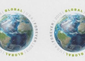 US 4740a Modern Imperf Global Forever Pair