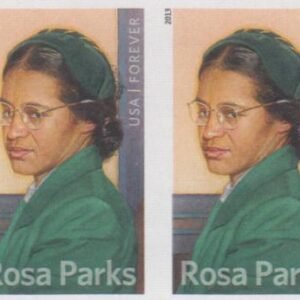 US 4742a Modern Imperf Rosa Parks Pair