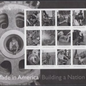 US 4801m Modern Imperf Building A Nation M/S