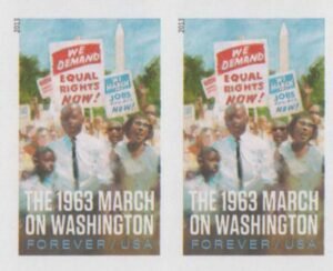 US 4804a Modern Imperf 1963 March Of Wash.DC Pair