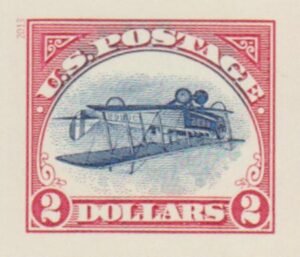 US 4806c Modern Imperf  Inverted Jenny Single
