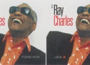 US 4807a Modern Imperf Ray Charles Pair