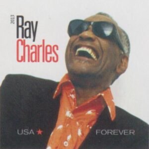 US 4807a Modern Imperf Ray Charles Single