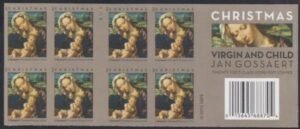 US 4815c Modern Imperf Madonna Booklet