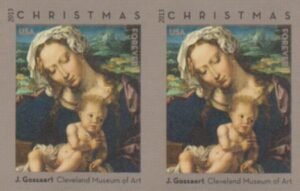 US 4815c Modern Imperf Madonna Pair