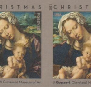 US 4815c Modern Imperf Madonna Pair