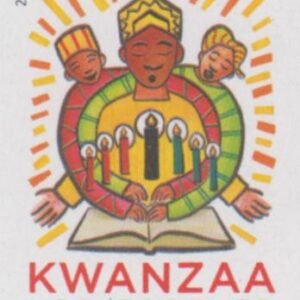 US 4845a Modern Imperf Kwanzaa Single