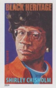 US 4856a Modern Imperf Shirley Chisholm Single
