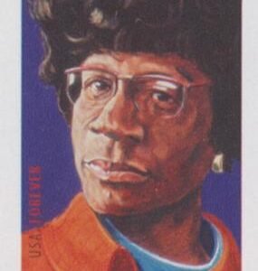 US 4856a Modern Imperf Shirley Chisholm Single