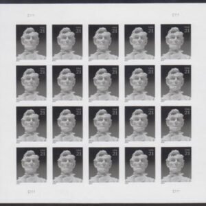 US 4860a Modern Imperf Abraham Lincoln Sheet