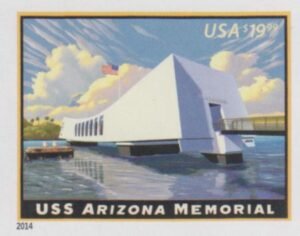 US 4873a Modern Imperf Arizona Memorial Single