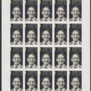 US 4906a Modern Imperf Harvey Milk Sheet