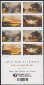 US 4917-20d Modern Imperf Hudson River School Booklet