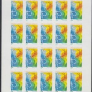 US B5a Modern Imperf Breast Cancer Sheet