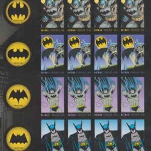 US 4928-35b Modern Imperf Batman Set of Singles