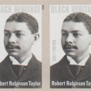 US 4958a Modern Imperf Robert Taylor Pair