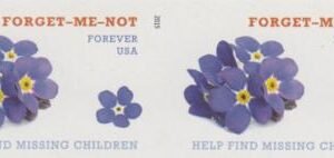 US 4987a Modern Imperf Missing Children Pair