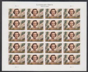 US 5003a Modern Imperf Flannery O'Connor Sheet