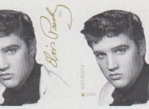 US 5009a Modern Imperf Elvis Pair