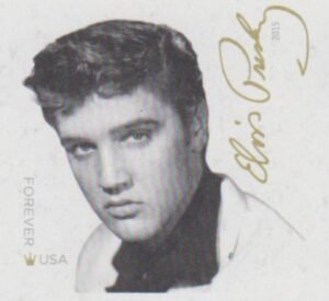 US 5009a Modern Imperf Elvis Single