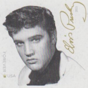 US 5009a Modern Imperf Elvis Single