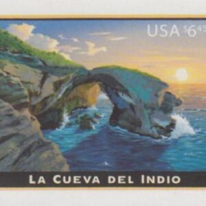 US 5040a Modern Imperf La Cueva Del Indio Single