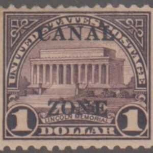 US Possessions - Canal Zone 95 Possessions F - VF Hinged cv $120