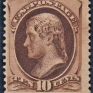 US 187 Bank Notes Fine Unused Mint, No Gum, Sound cv $1,000