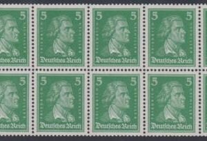 Germany 353c NH VF Booklet Pane of 10  cv $725