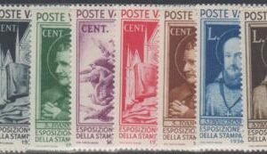 Vatican 47 - 54 NH Set