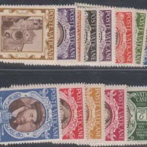 Vatican 110 - 121, E9 - 10 NH Set