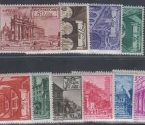 Vatican 122 - 131, E11 - 12 NH Set