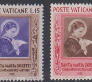 Vatican 156 - 157 NH Set