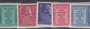 Vatican 176 - 181 NH Set