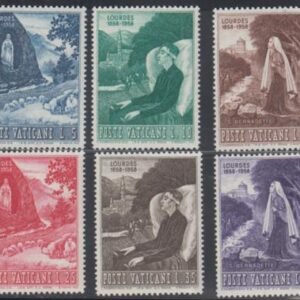 Vatican 233 - 238 NH Set
