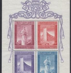 Vatican 242a NH Souvenir Sheet