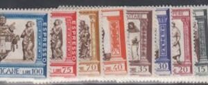 Vatican 284 - 291, E15 - 16, NH Set